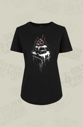 Damen T-Shirt "Kirschtorte"